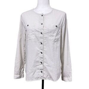 Harris Wilson Long Sleeve Button Down Top